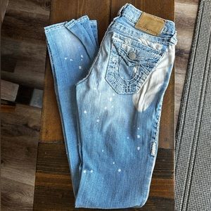 True Religion Bleach Splatter Jeans